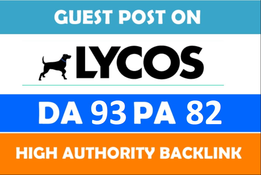 Guest Post on Lycos - Lycos.com DA93