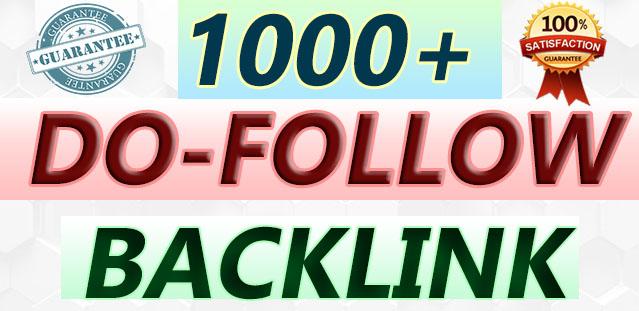 i Will DO 1000+ Do-Follow Backlink For Business SEO