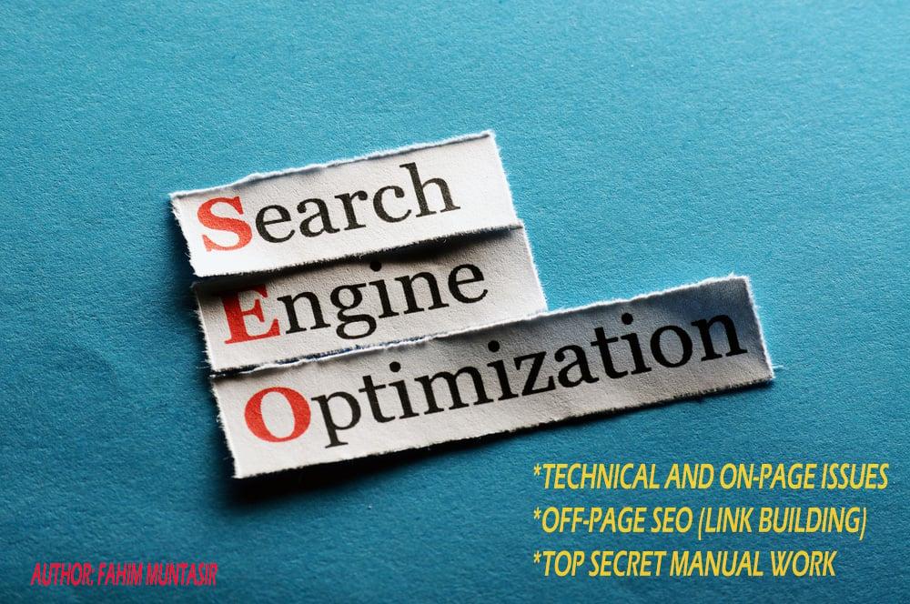 Monthly SEO Service, On and off Site Optimization For Google Top Ranking