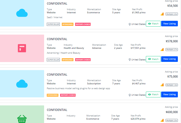 I will do a deep Market Research on the Internet and find you Android, iOS APPS and Websites on Sale