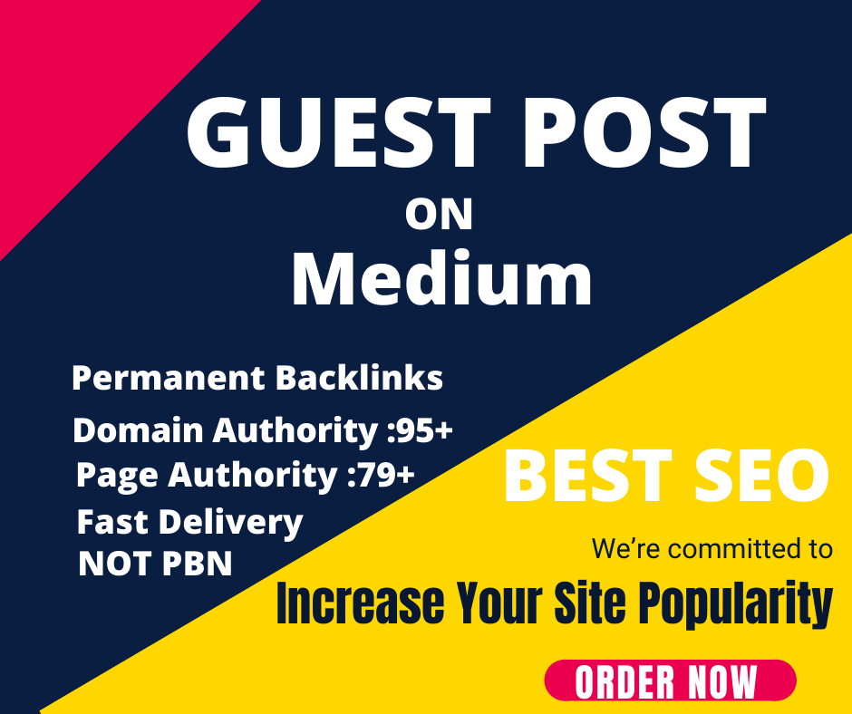 I will write and publish high quality guest post on Medium