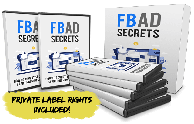 FaceBook Ads Secrets with private label right