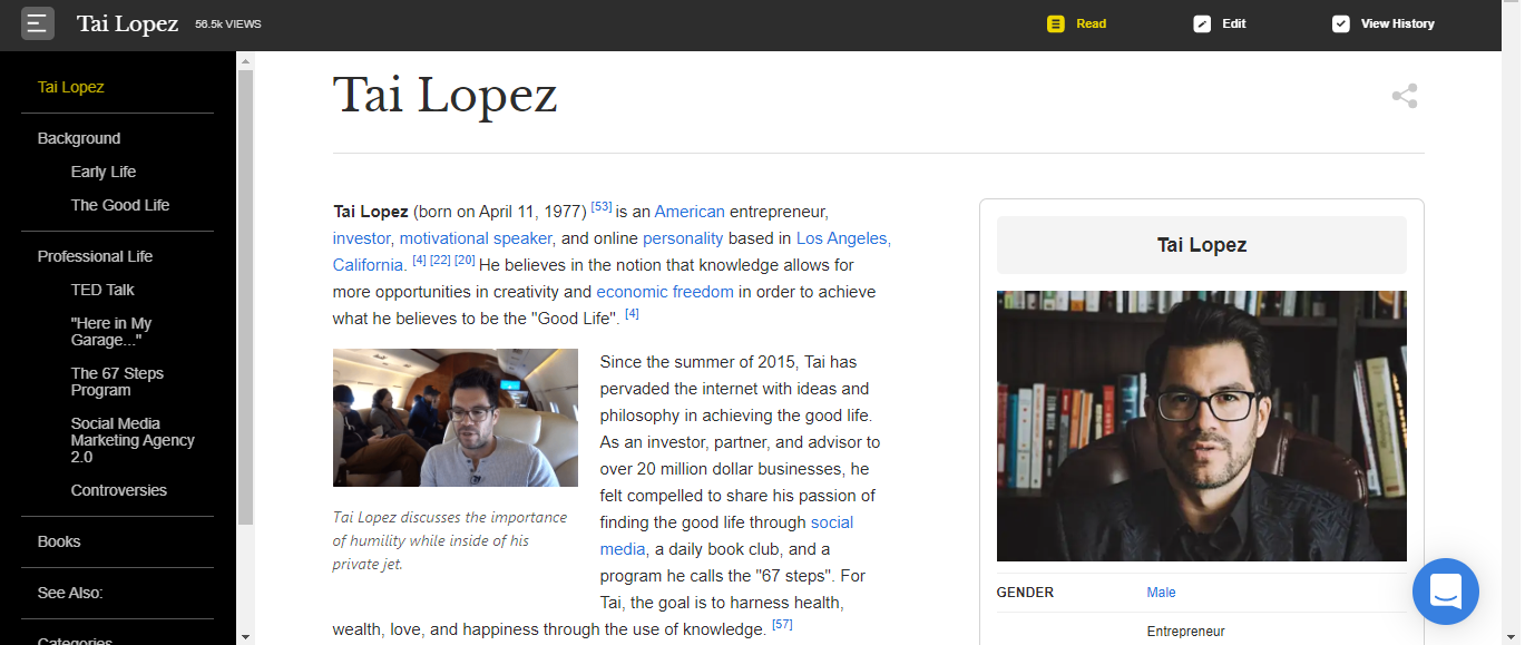 Create an approved Everipedia page