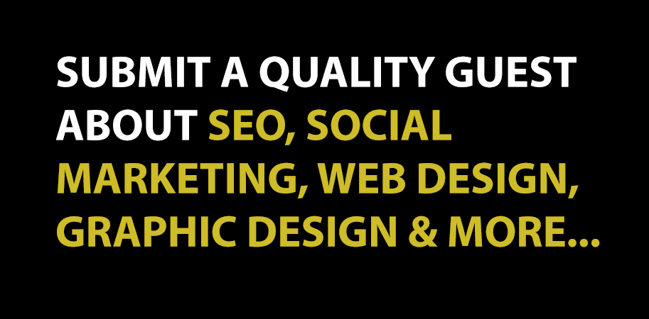 SEO, Graphic Design and Web Design and Development Guest Post 