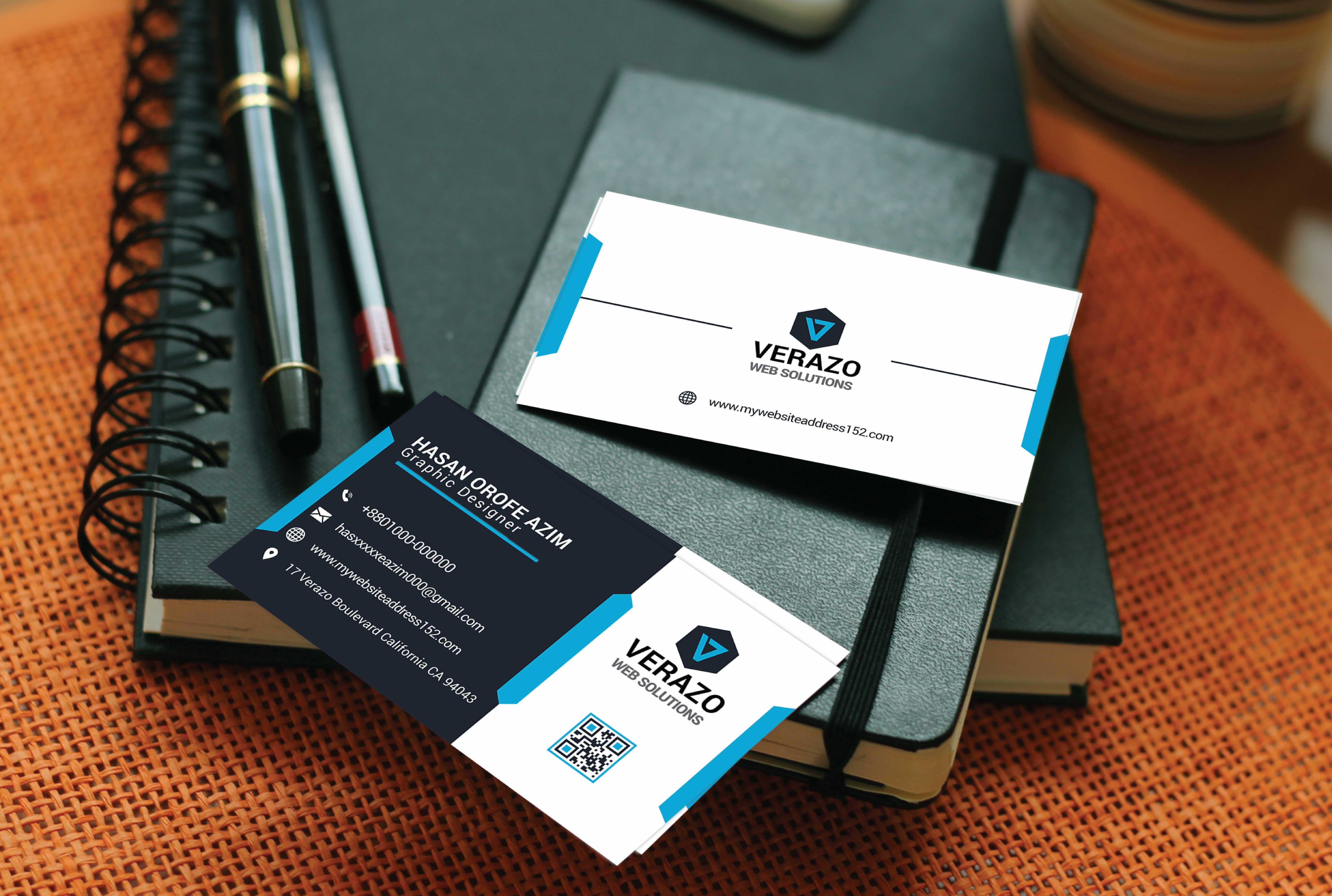 create a beautiful luxury business card design for you