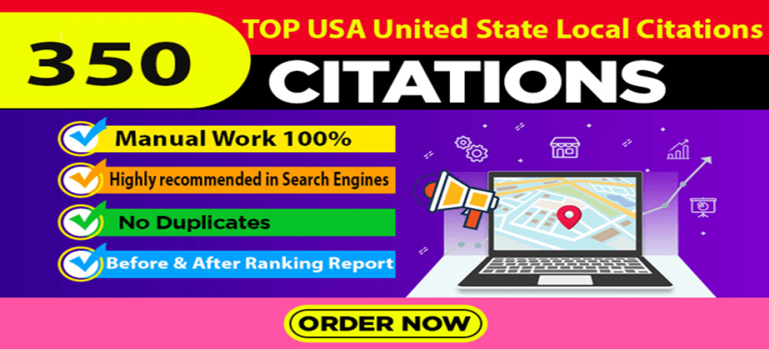 350 USA local citations and directory submission