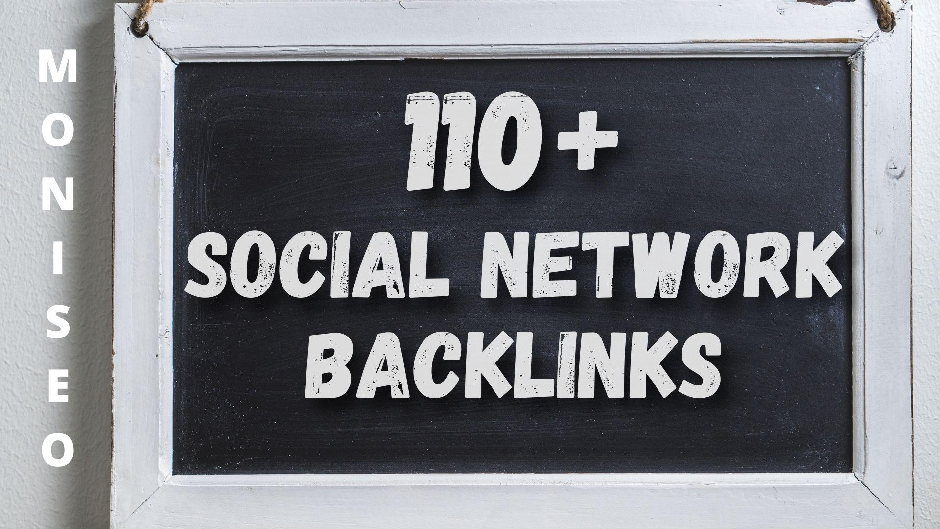 110+ Social Network Backlinks from most popular sites