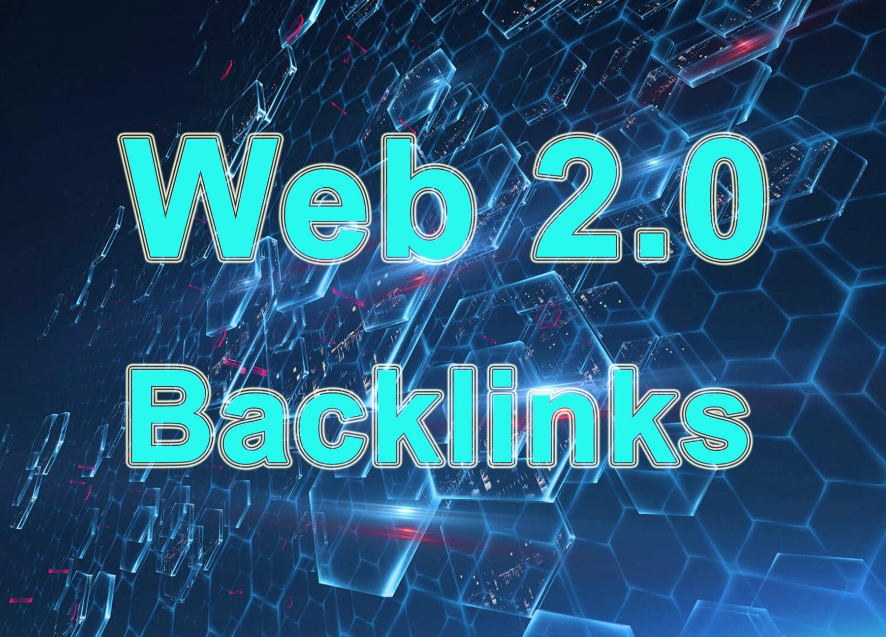 100 web 2.0 backlinks for SEO promotion