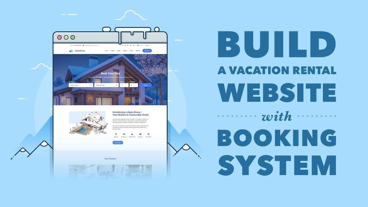 I'll develop a vacation rental property website with ical sync