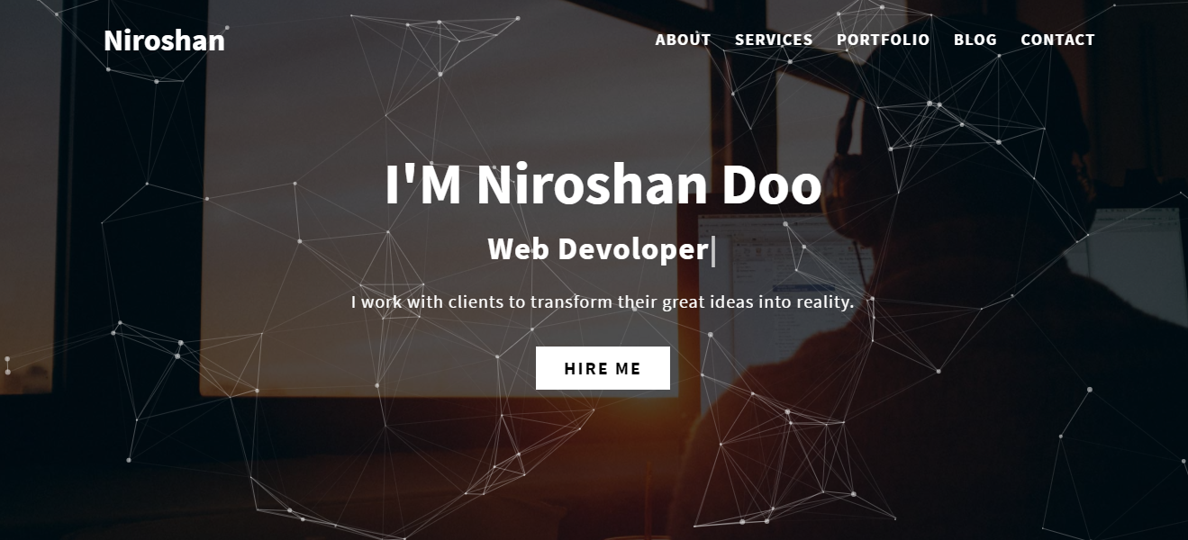 Niroshan | Personal Portfolio Template