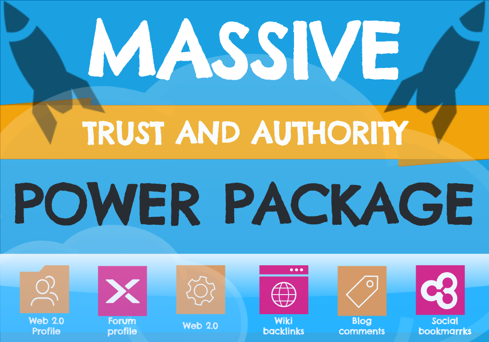 Shoot your site into rankings with our All-In-One Backlinks package