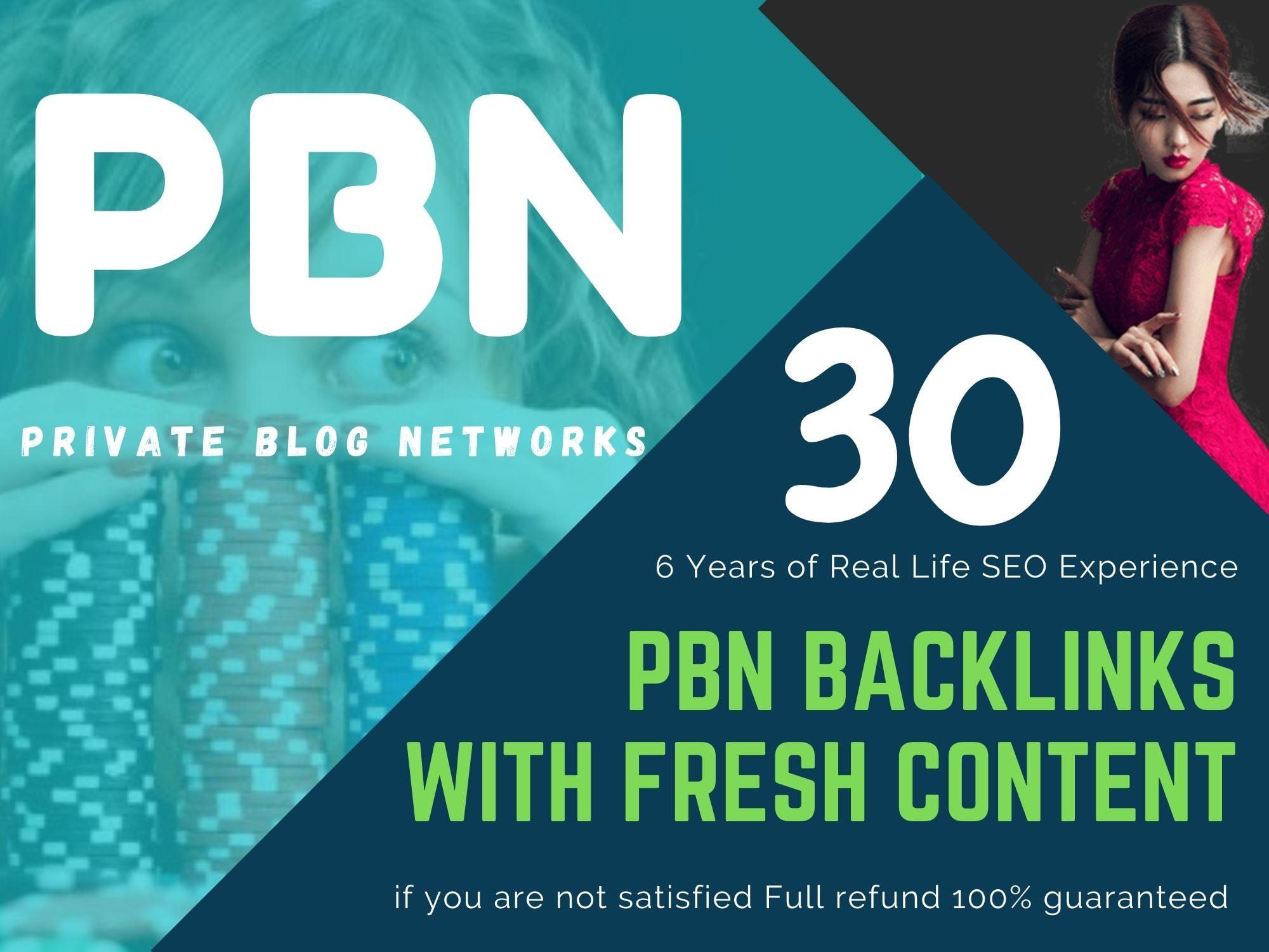Best Quality 30 PBN Homepage Backlinks for SEO Promotion Update -February 2021