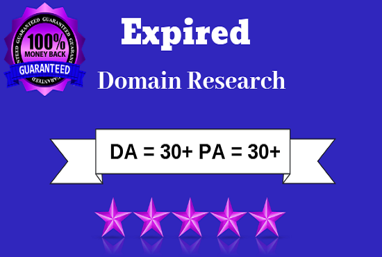 4 High quality expired domain Research With Powerful Metric