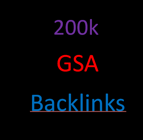 I will create 200,000 gsa ser back links for google seo 