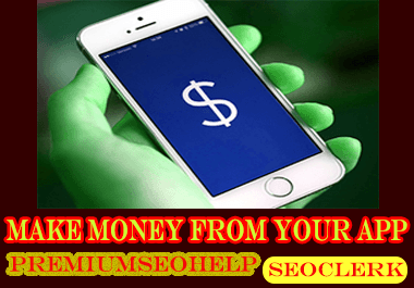 Build Money making app with facebook ad network or admob ad integration 