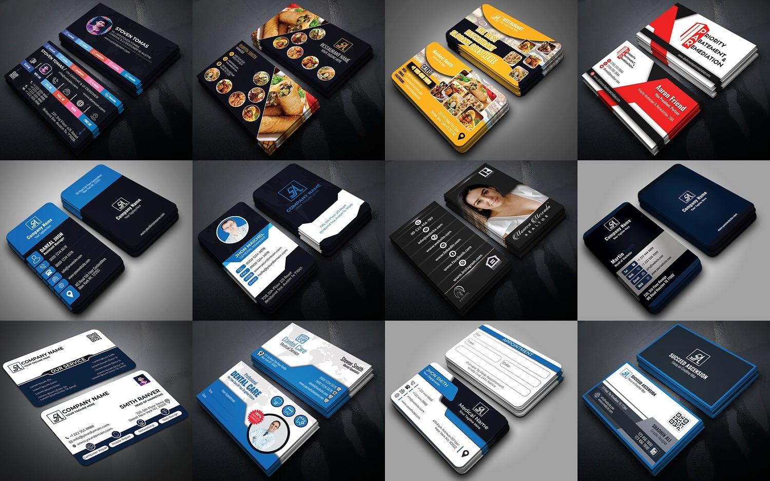 I Will Create Professional Amazing Business Card Design in 24 hour