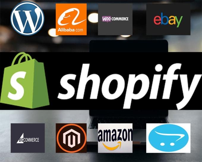 I will upload products to your woocommerce and shopify store