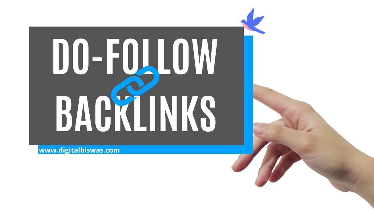 We will create 50 do follow backlinks
