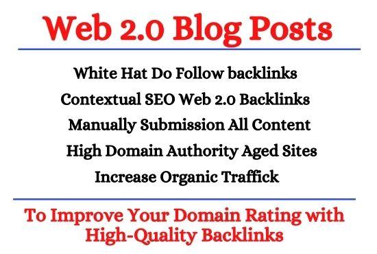 White Hat Do Follow Web 2.0 Contextual SEO Backlinks for Google Top Ranking