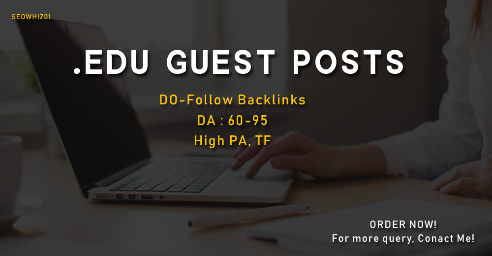 Write and Publish 3*EDU Guest posts - DA 70+