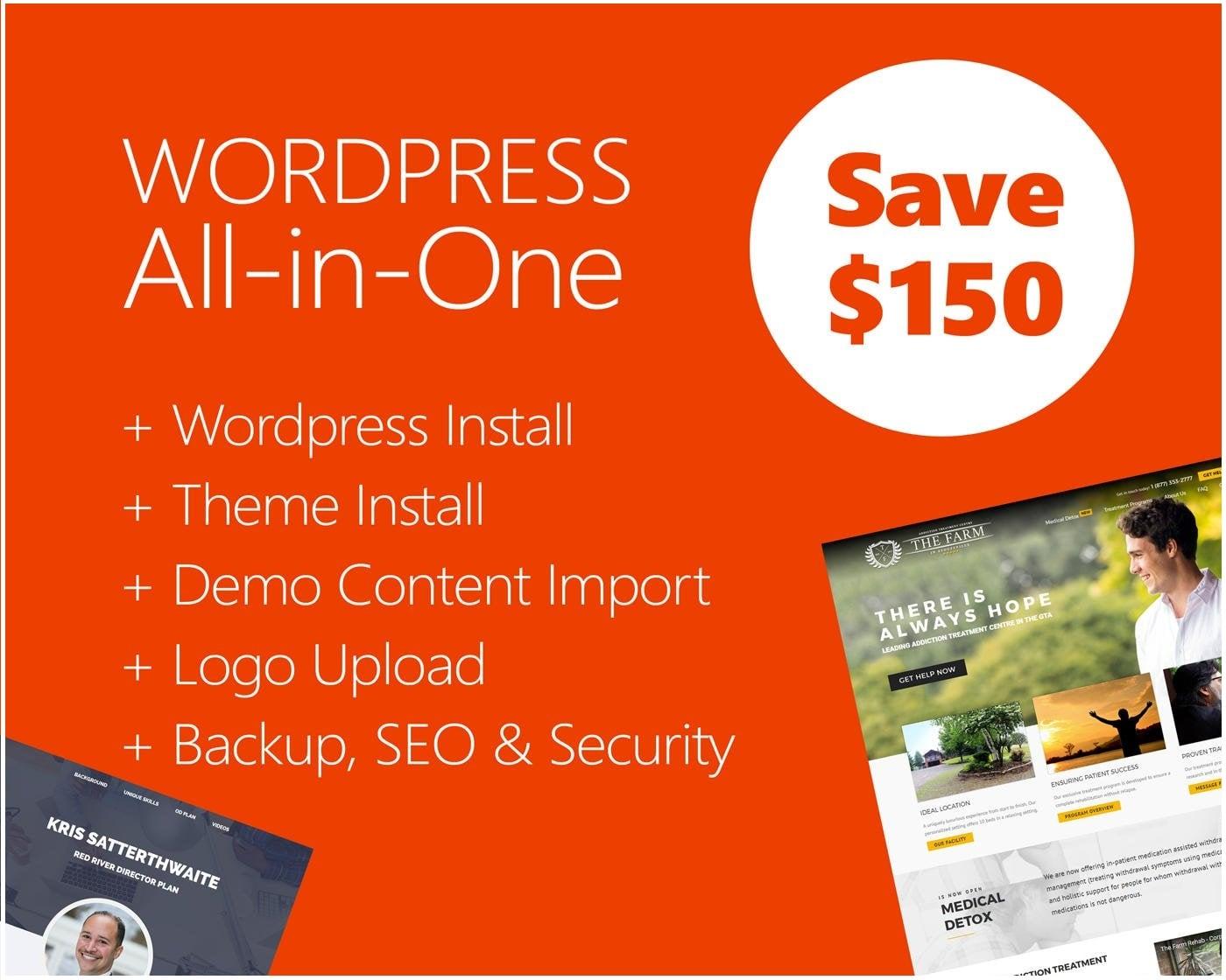 WordPress Theme Installation & Demo Setup (+ Logo & Plugin Setup)