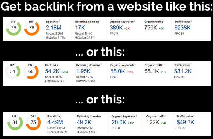 I will get quality niche edit curated backlinks links from websites