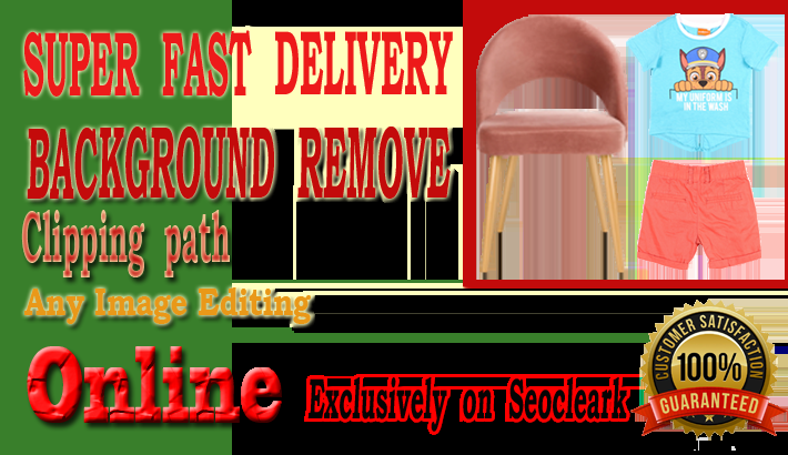  I will professionally remove background from image, cut out photos