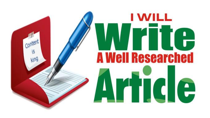 Rewriting to PERFECTION- Top Notch Service for Article or Blog Posts