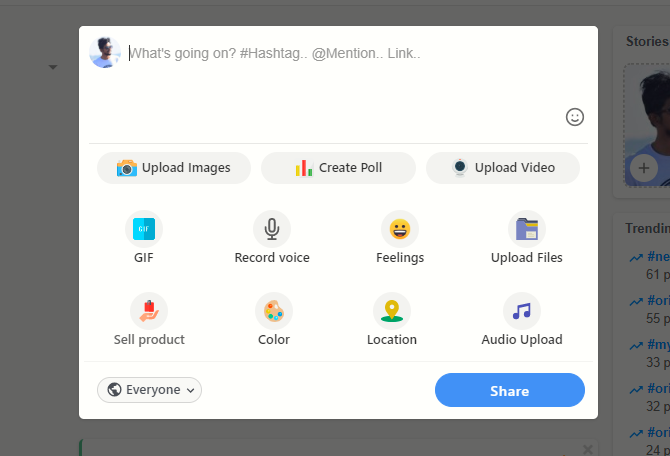 I will develop a social media website