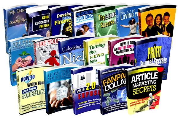 Over 15GB PLR Articles Ebooks & Video