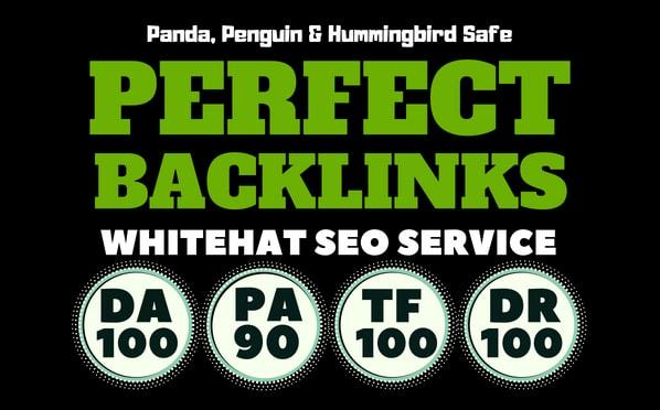 build 100 unique domain SEO backlinks on da100 tf100 sites Plus .EDU Link