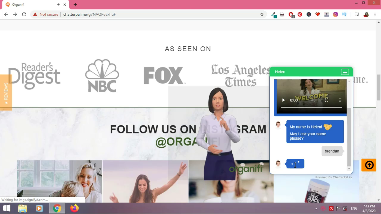 I will add a 3d avatar and chatbot to your wp site, or landing page