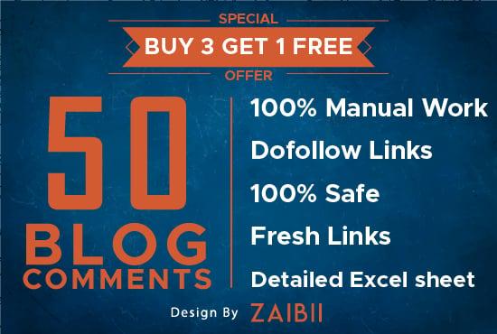 50 DOFOLLOW BLOGCOMMENTS with HIGH DA PA