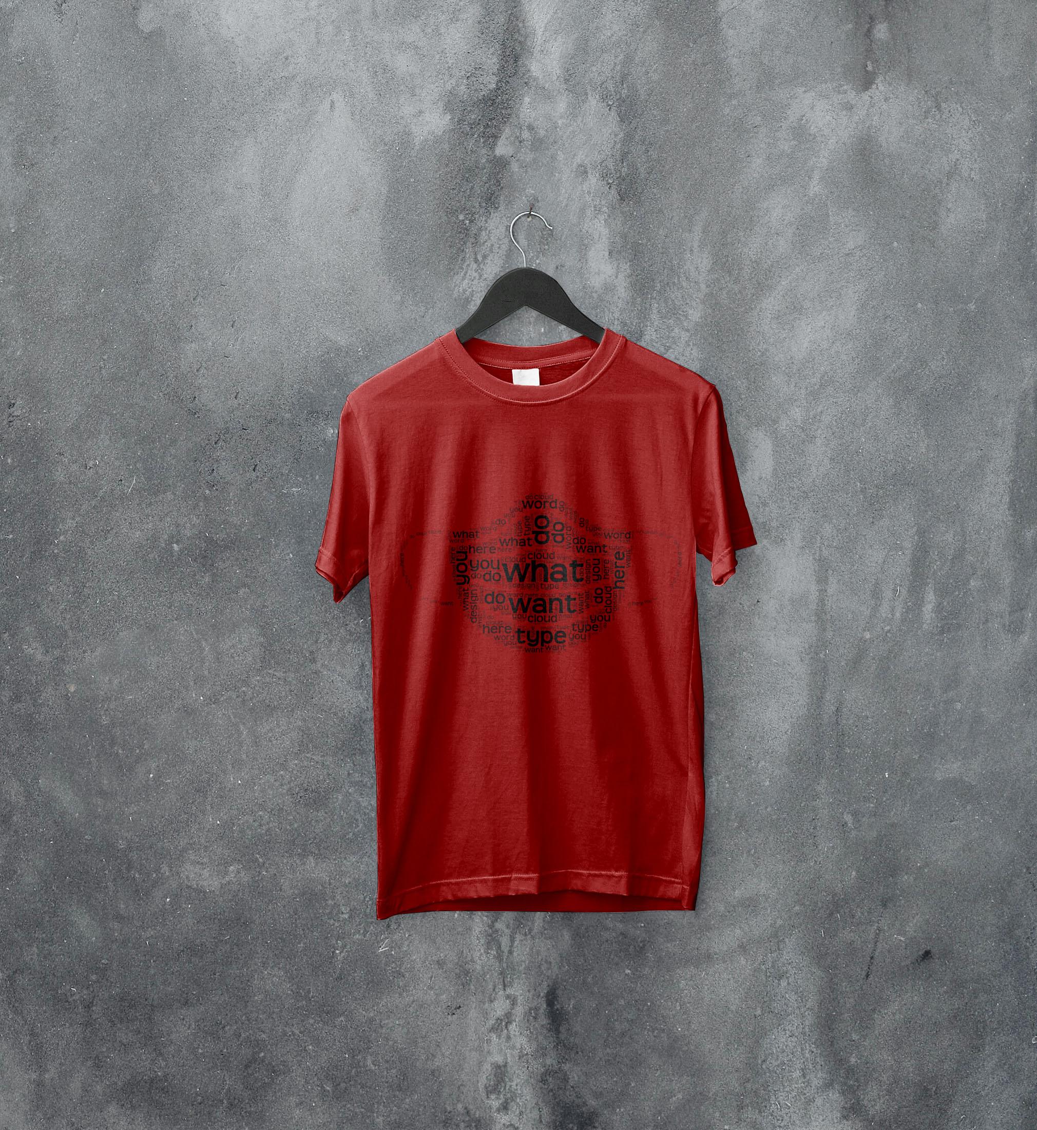 I will create word cloud T shirt design for you
