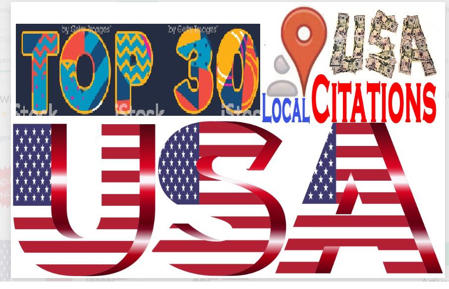 Do 30 USA Local Citations For Your Business