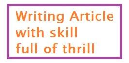 Professional Article Writer For You