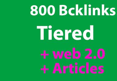 800 Tiers SEO contextual backlinks 