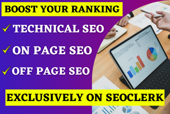 I Will Rank your website 1st Page On Google with Complete Monthly SEO Service