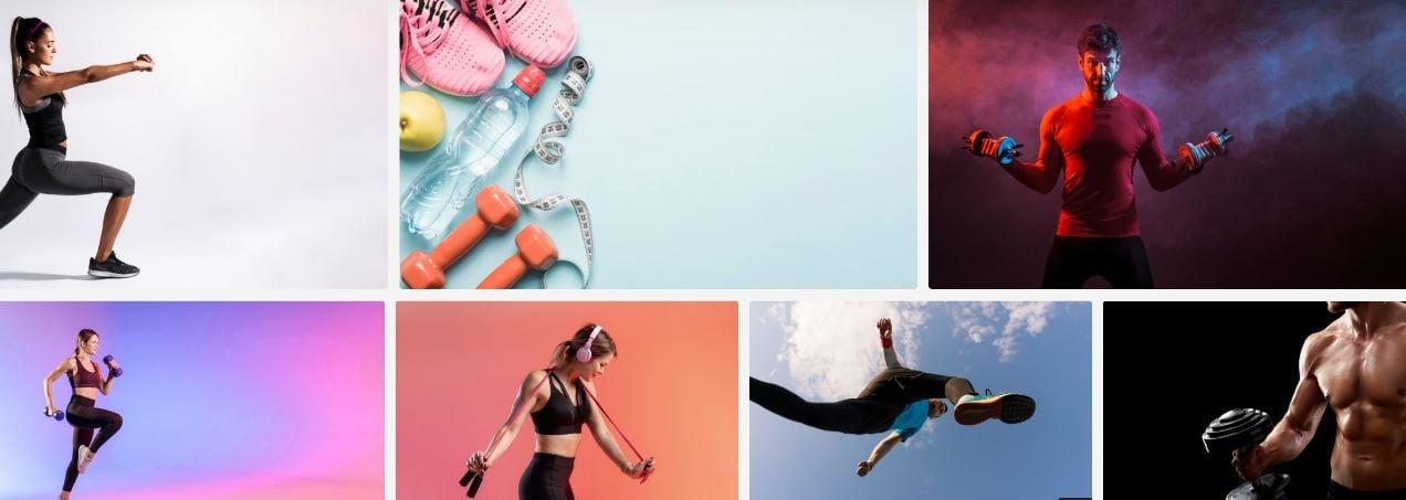3000 HD Fitness Images For your Fb, IG or web 