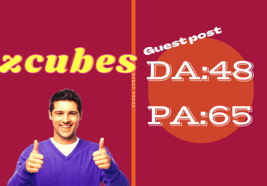 Publish Guest Post On zcubes. Com Do-Follow Backlinks DA 48 & PA 65 