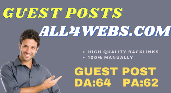 Guest Post On all4webs. com Do-Follow and Permanent Backlinks