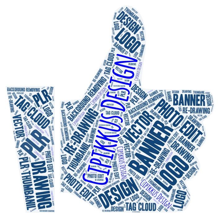 I Will make a unique and perfect Tag Coluds - 2 pieces 