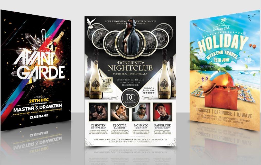 Design professional Flyer and poster for you Business.