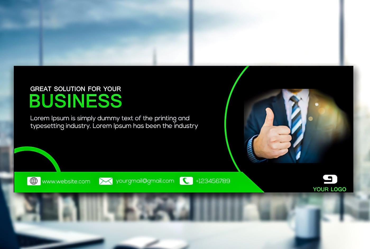 Design Professional Facebook/Instragram/twitter Cover Photo Banner