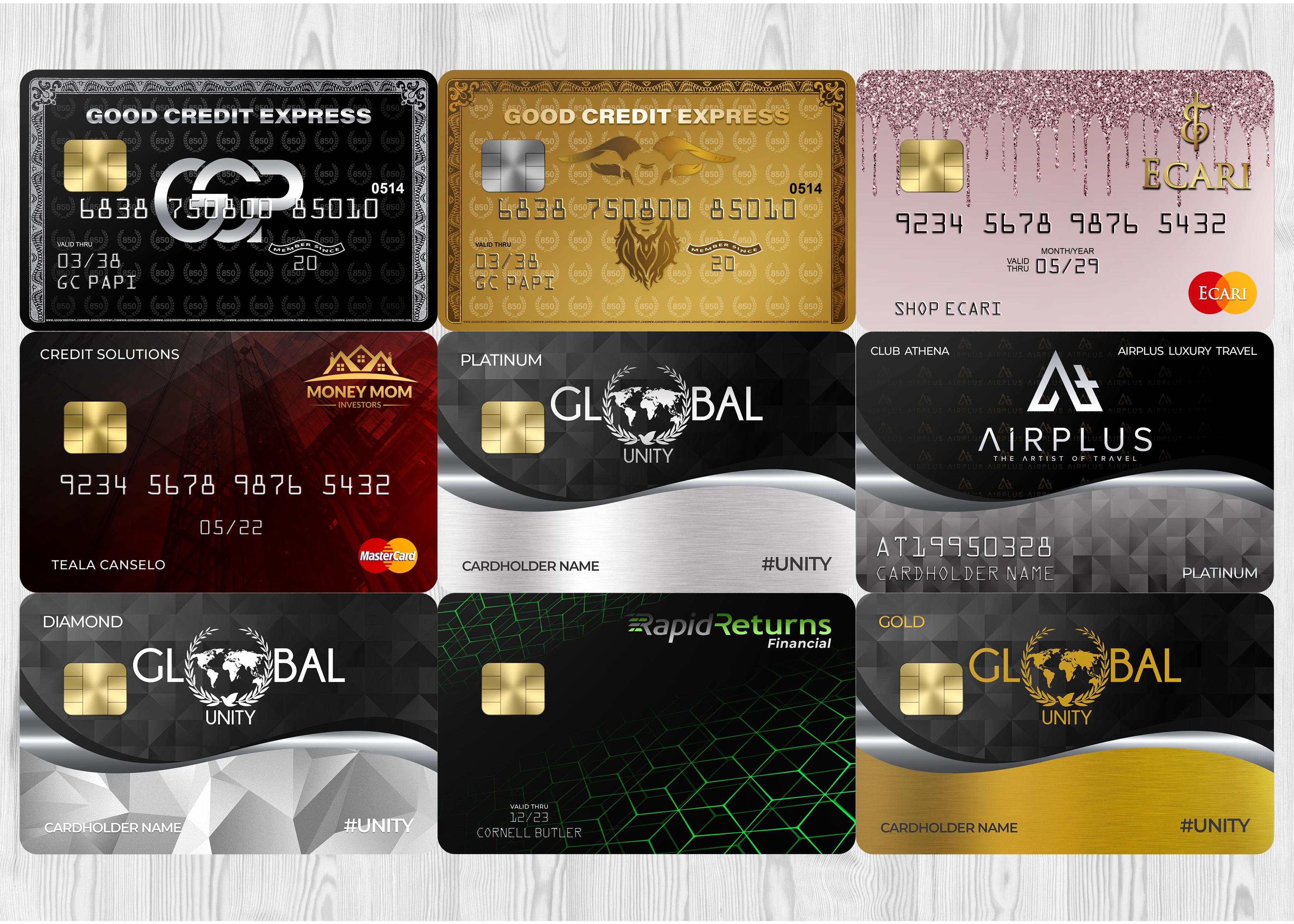 Turn Your Brand Into Professional Credit Card Designs
