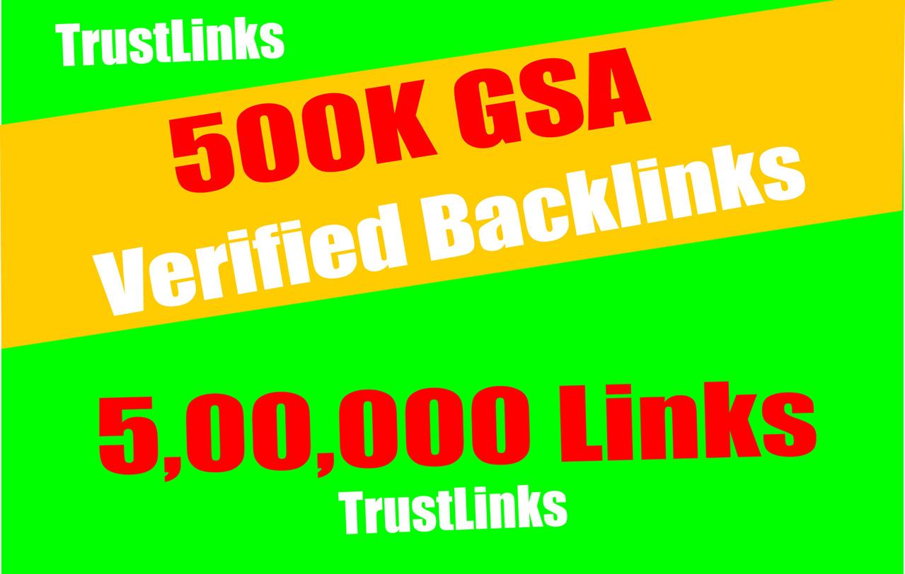 2x Order - 500K GSA Blast GSA SER To Create 5,00,000 Backlinks