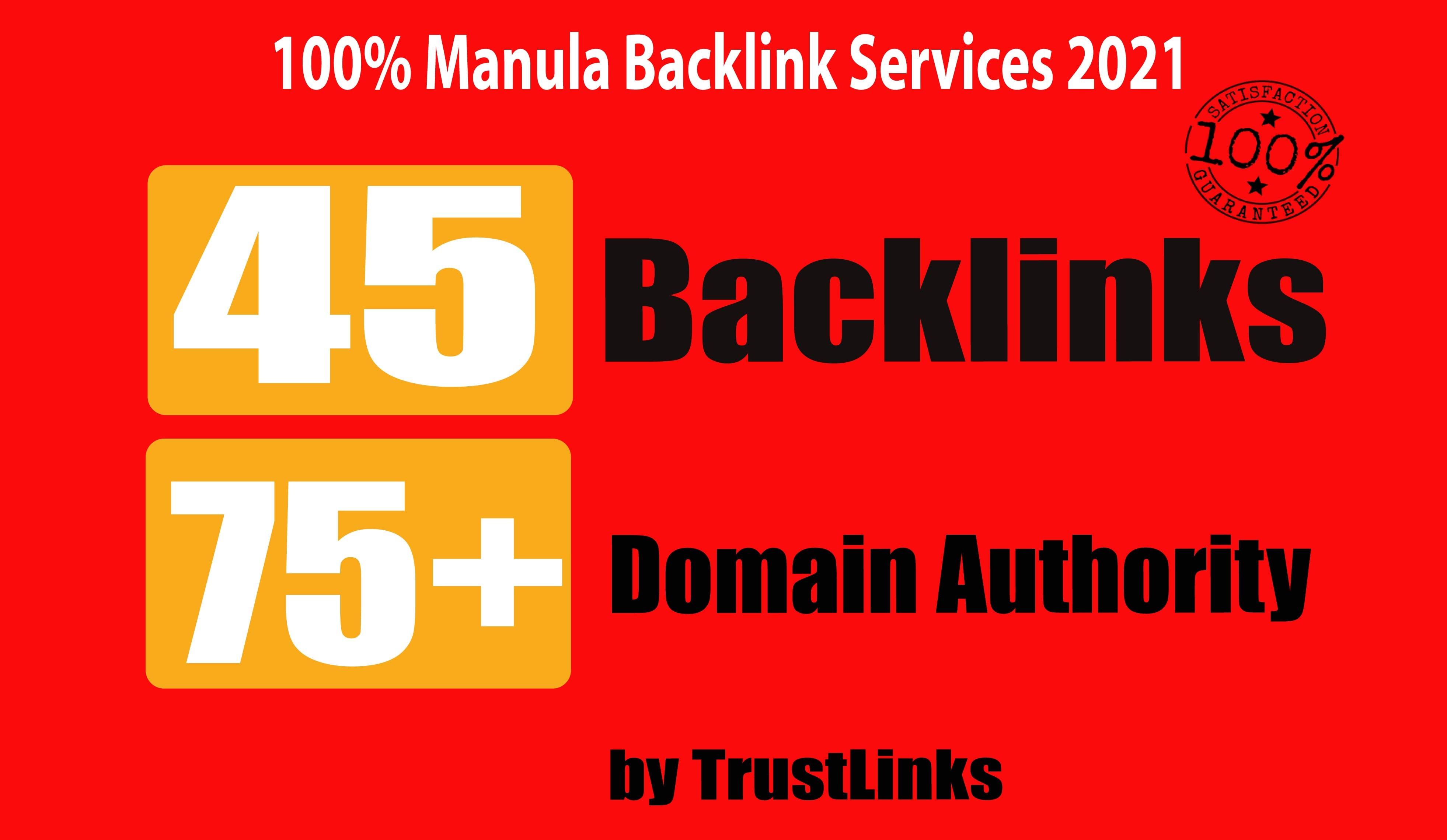 45 PR9 Backlinks from High DA-75 Domains-Skyrocket your Google RANKINGS NOW