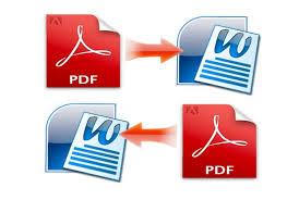 I can do convert pdf to word or word to pdf file