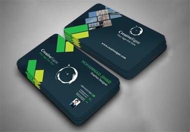 I will Do Professional Business Card Design for you