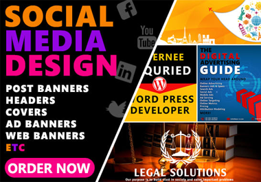 Design A Banner,Flyer,Poster, Facebook Cover Or Youtube Banner, Or Ad Header 